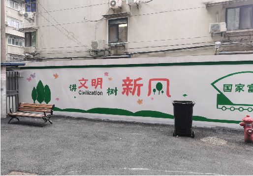 石门社区墙绘